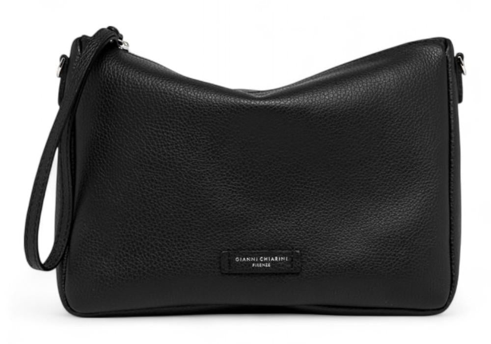 Pochette Nora pelle nera Gianni Chiarini<BR/> 