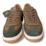 Sneaker uomo Hi suede verde Primabase <BR/> 
