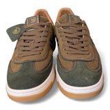 Sneaker uomo Hi suede verde Primabase <BR/> 