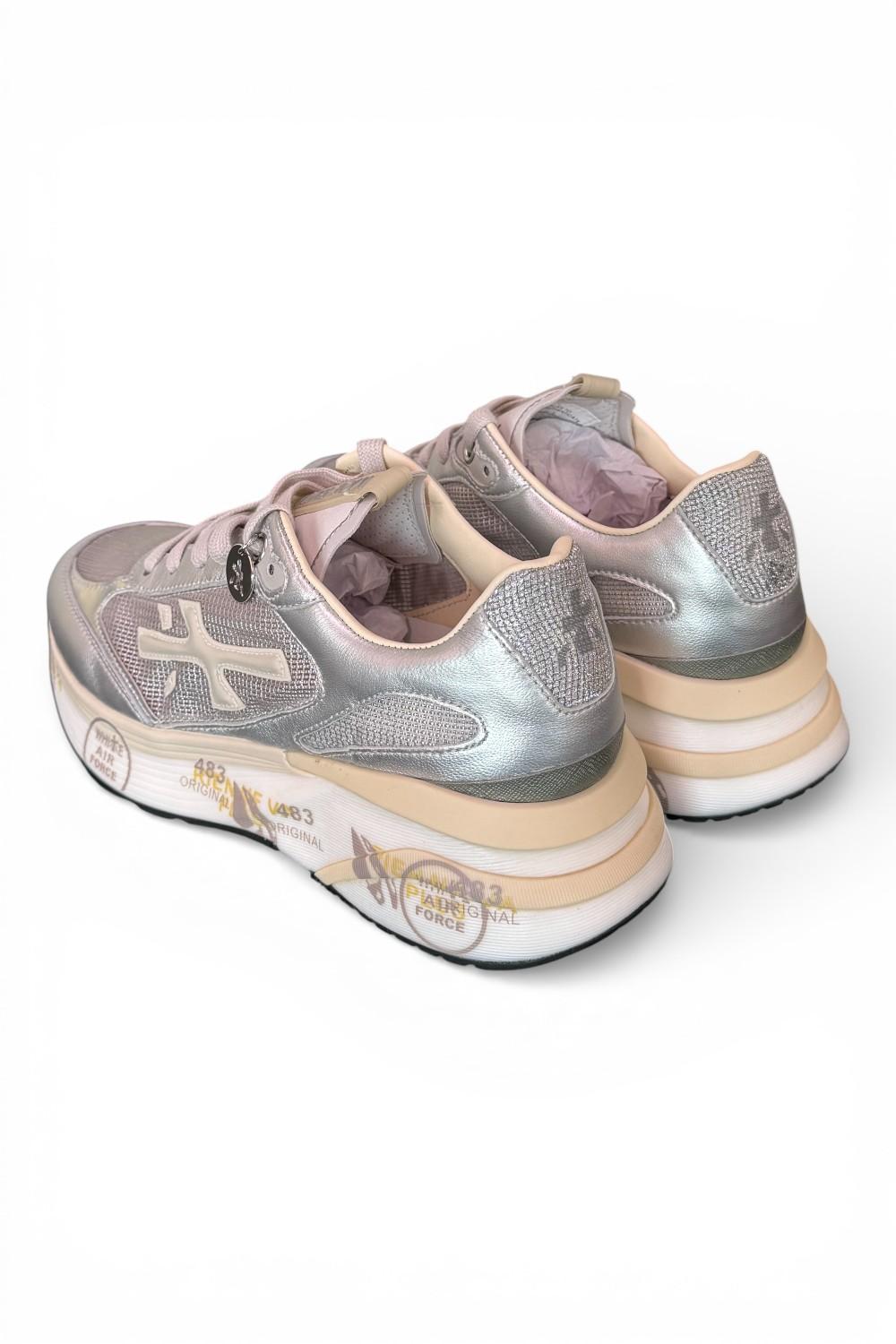 Sneaker donna Moerund 8080 Premiata argento 