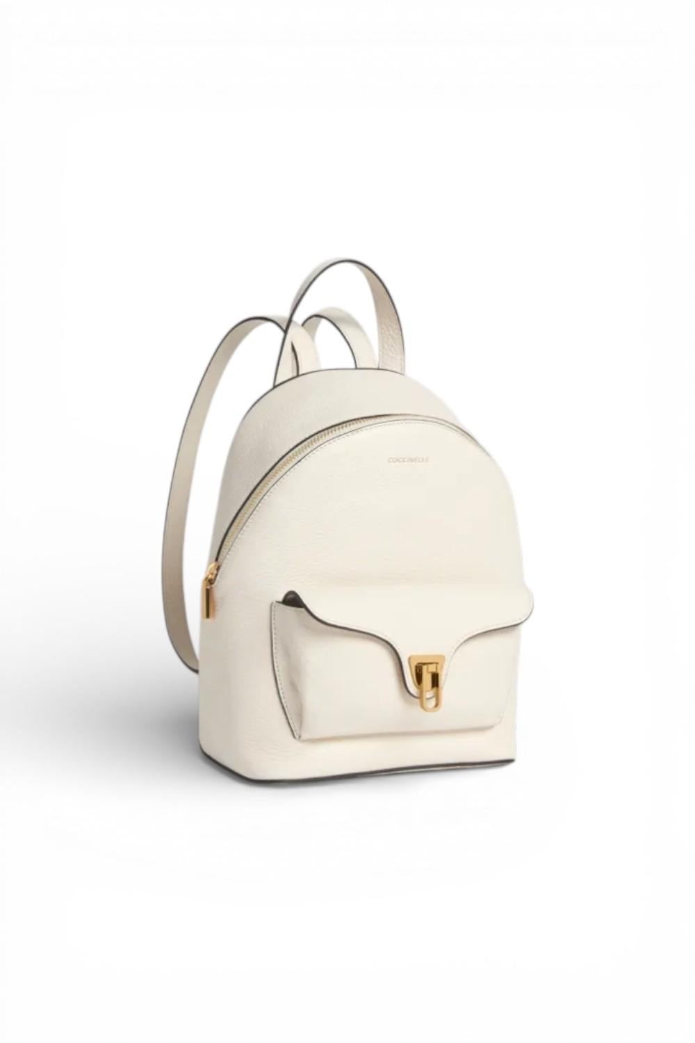 Zaino Beat Soft pelle pearl Coccinelle 