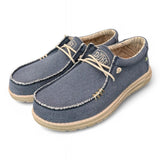 Sneaker uomo wally braided blu night Hey Dude 