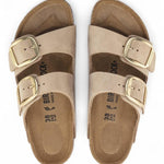 Ciabatta Arizona Big Buckle nabuk Sandcastle Birkenstock 1024064 