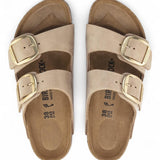 Ciabatta Arizona Big Buckle nabuk Sandcastle Birkenstock 1024064 