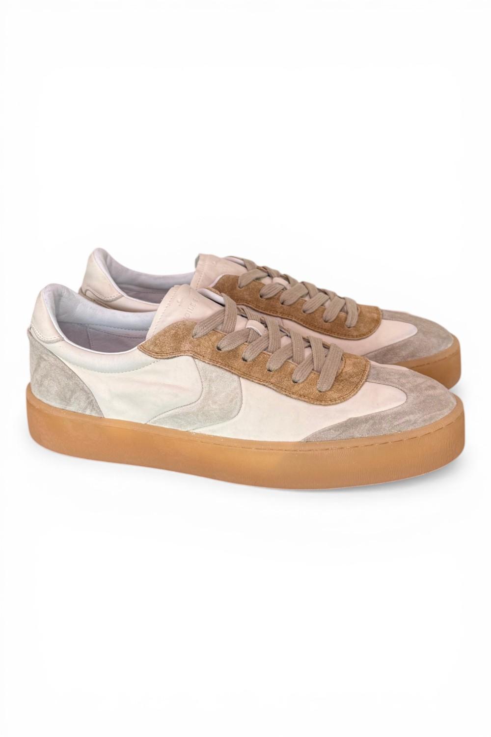 Sneaker uomo Mind 02 Voile Blanche bianco grigio 3D89 