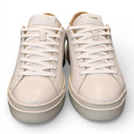Sneaker pelle martellata bianca XL Crime London 