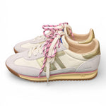 Sneaker Jogger nylon white Back70 