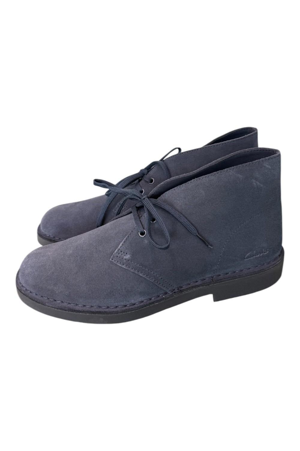Scarpa uomo Desert Boot Evo navy blue Clarks<BR/> 