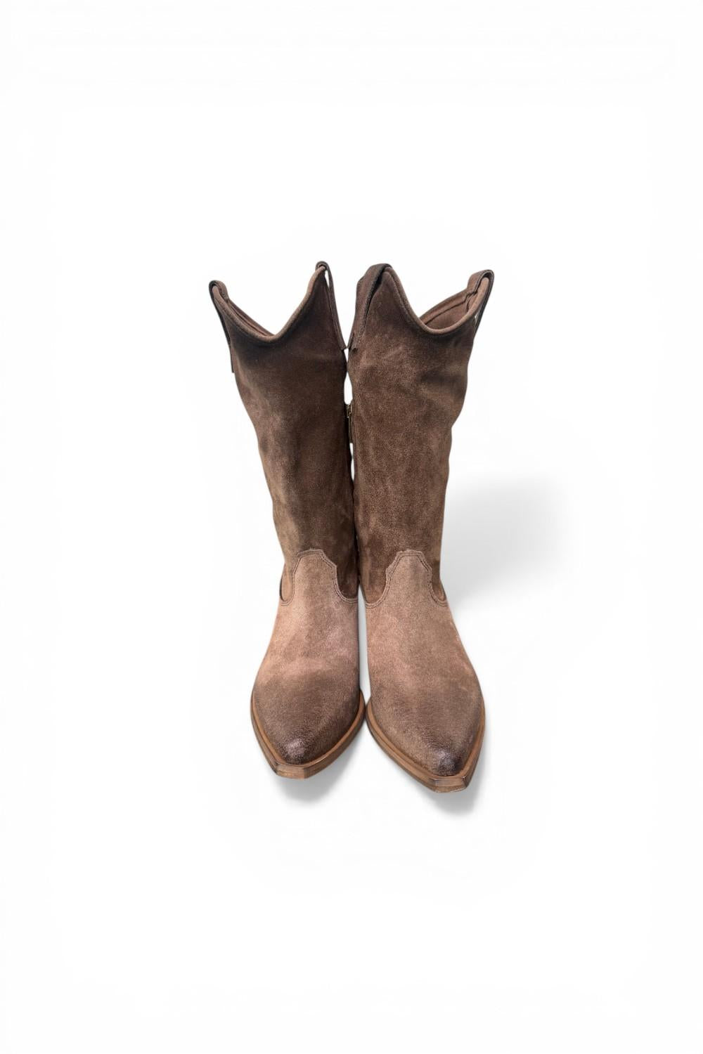 Stivale texano suede mustang Metisse<BR/> 