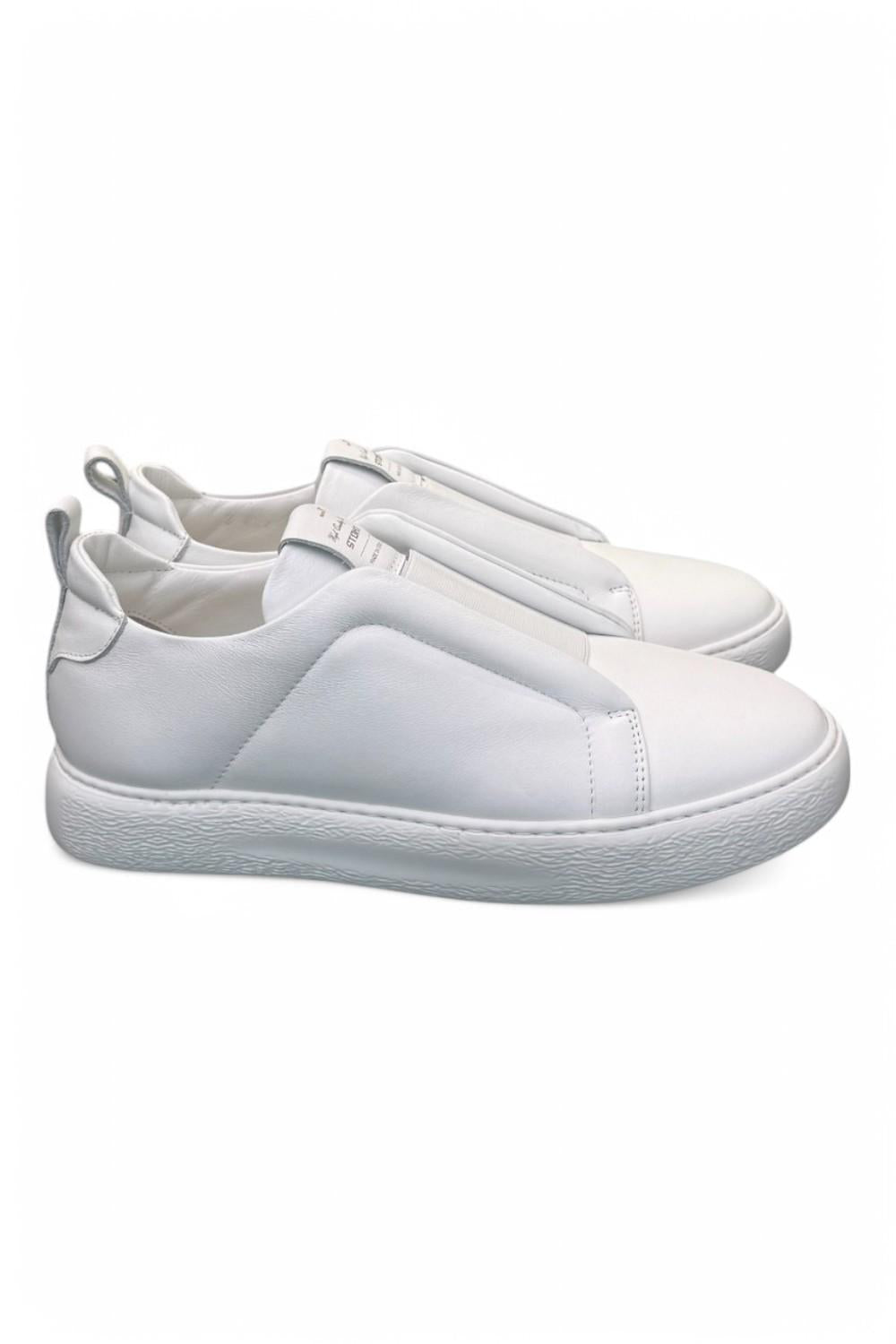 Sneaker slip on uomo Stokton bianca 