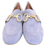 Mocassino suede cielo accessorio Francesco B. 