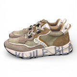 Sneaker uomo Club 01 Voile Blanche canvas salvia beige 1D52<BR/> 