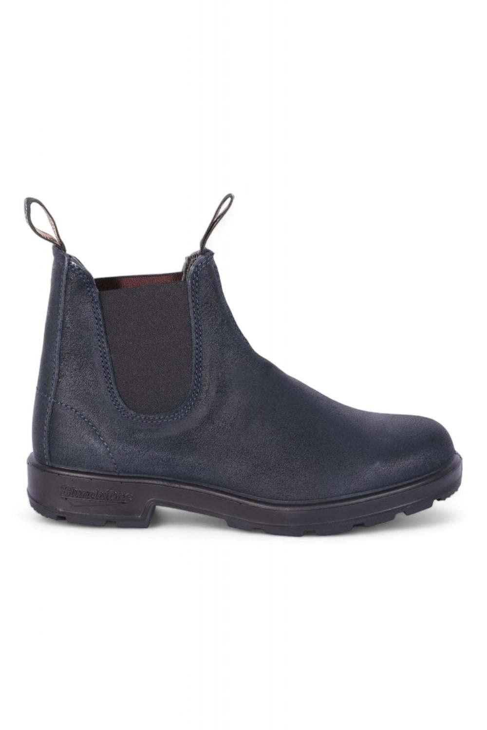 Stivaletto beatles uomo Blundstone scamosciato blu 1912BC 