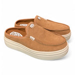 Sabot Hey Dude Austin Lift suede cuoio<BR/> 
