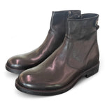 Stivaletto zip pelle nera Pawelks 