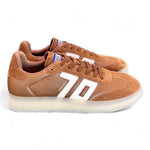 Sneaker uomo Boston Back 70 cuoio bianca 