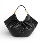 Borsa Smash medium chain pelle nera Coccinelle 
