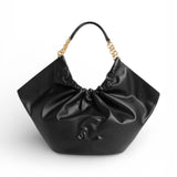Borsa Smash medium chain pelle nera Coccinelle 