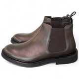 Stivaletto beatles pelle testa di moro Dino Draghi<BR/> 