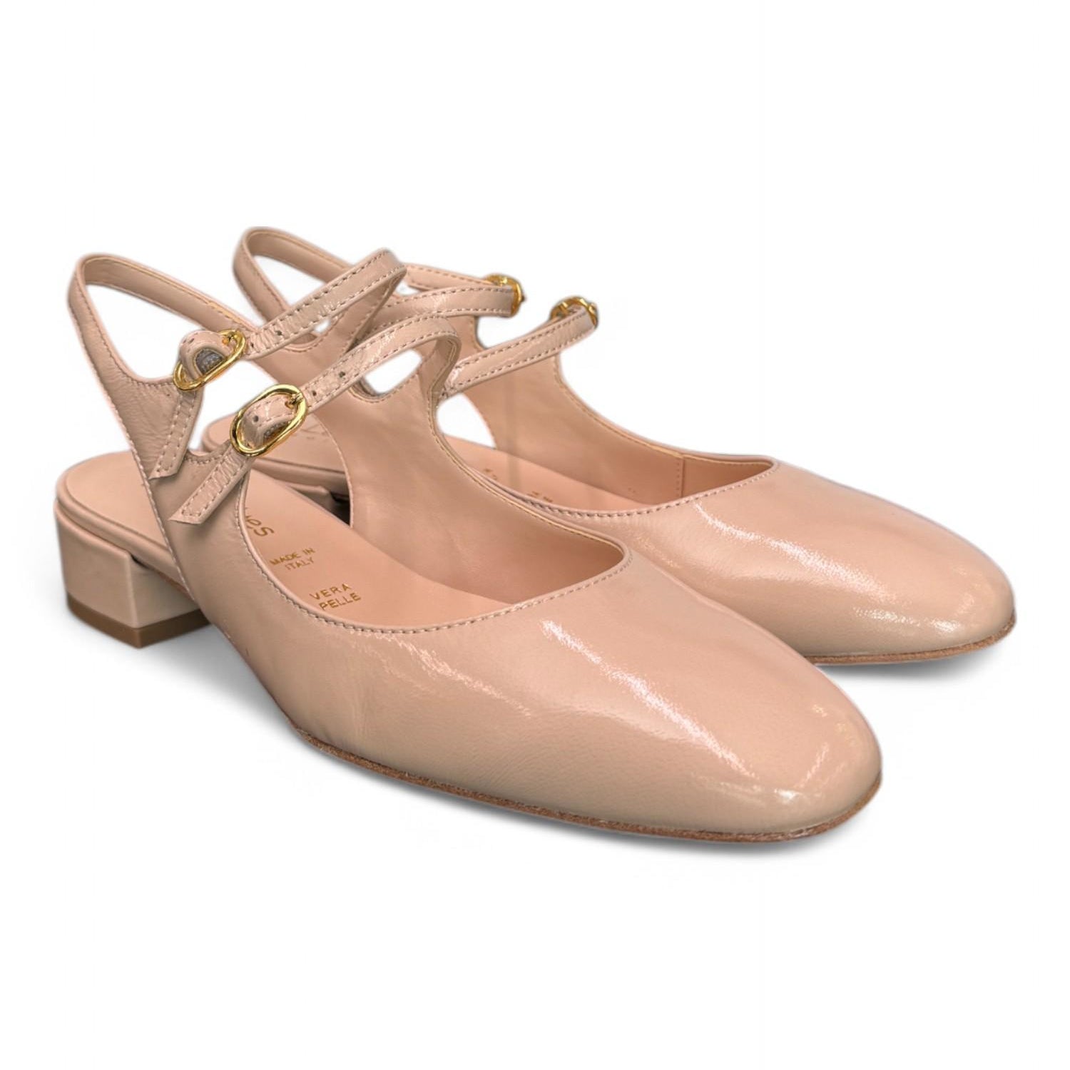 Slingback cinturini T30 cipria Les Autres<BR/> 