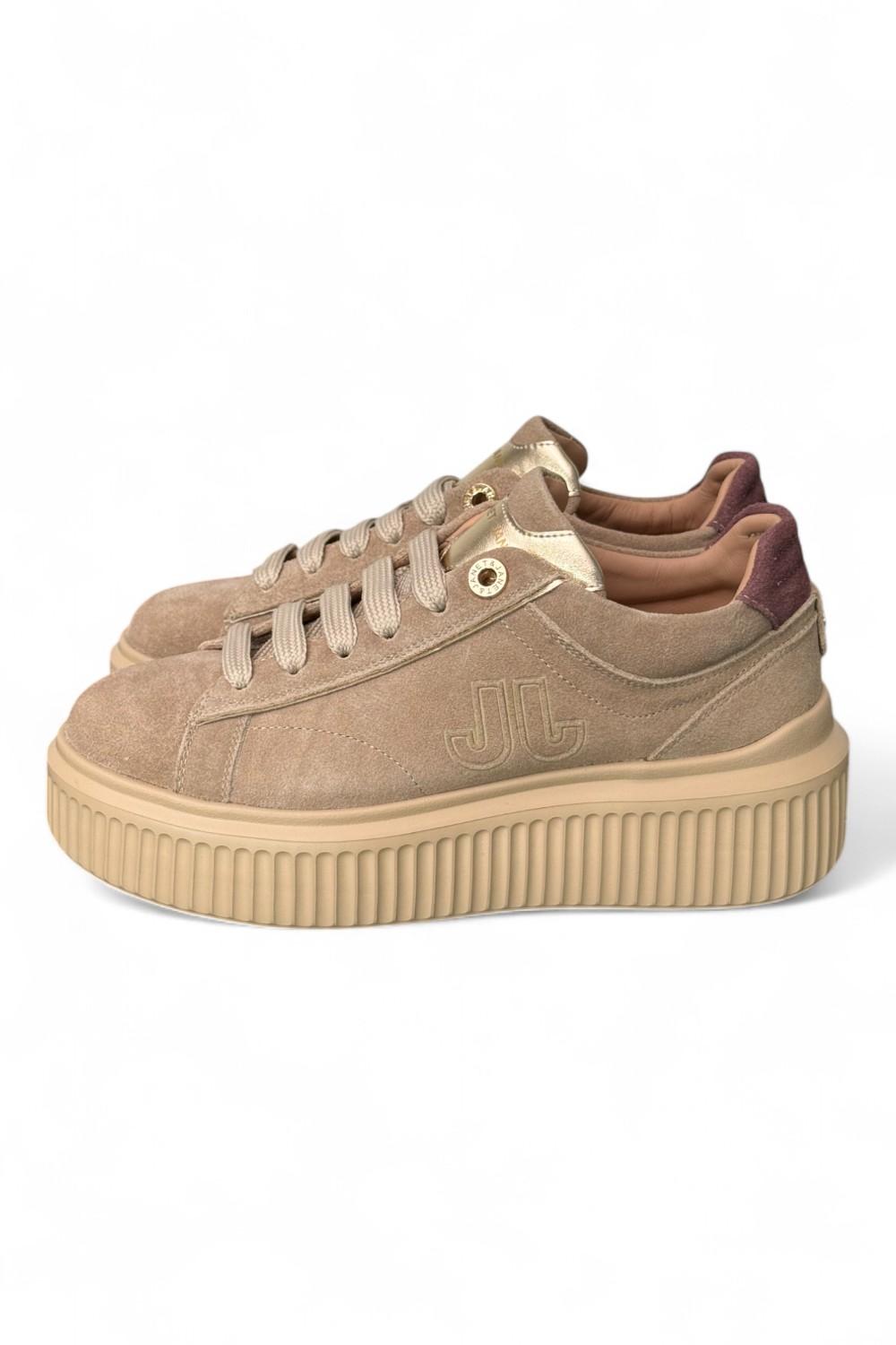 Sneaker donna suede beige Janet & Janet 