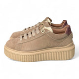 Sneaker donna suede beige Janet & Janet 