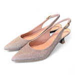 Slingback lux oro tacco 5 Unisa 