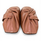 Sabot nodo pelle marrone JVAM<BR/> 