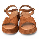 Sandalo fascia suede bruciato Z50 Frau 