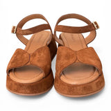 Sandalo fascia suede bruciato Z50 Frau 