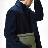 Pochette uomo donna pelle nera Gianni Chiarini 