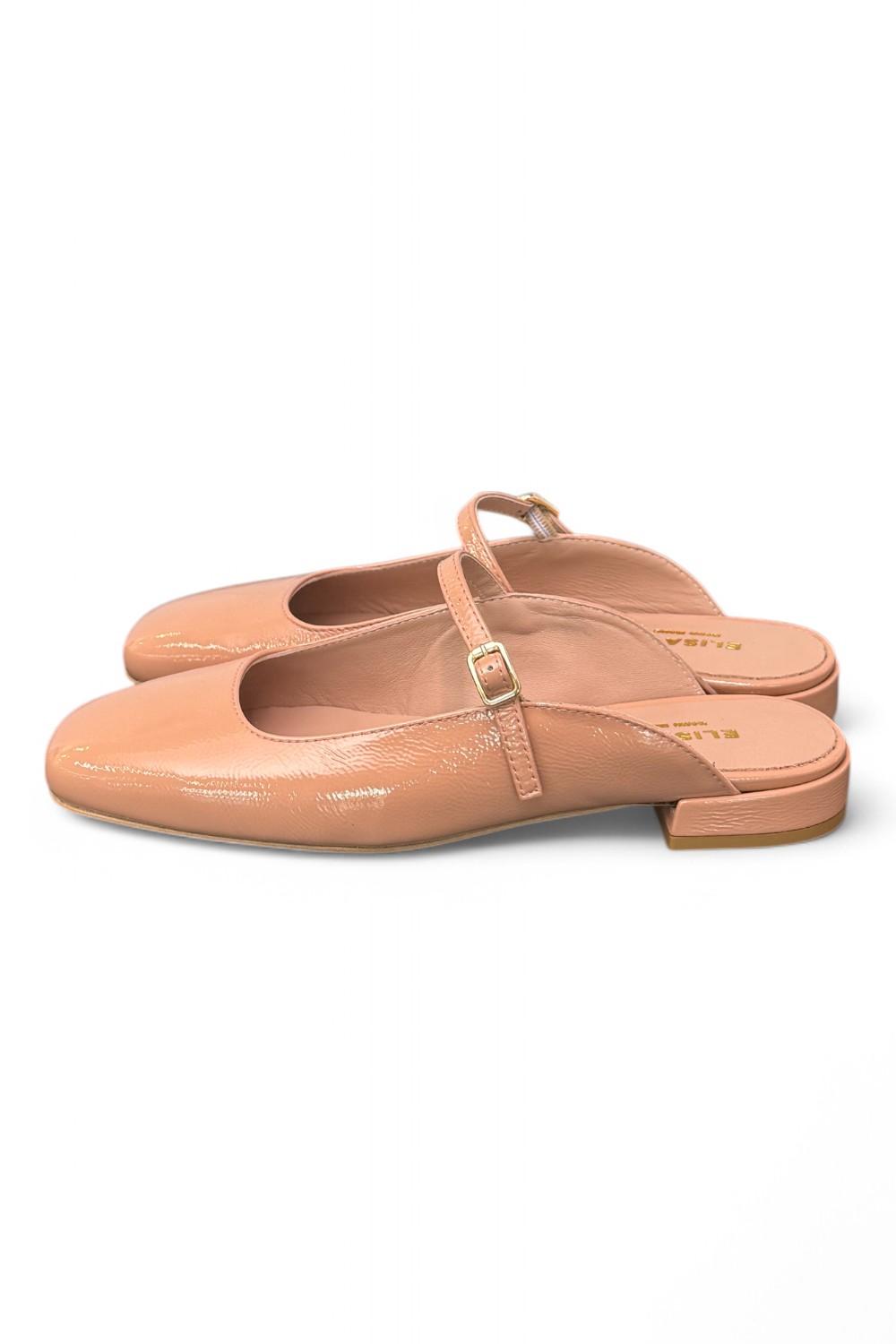 Sabot cintino naplak dark pink Elisa Lanci 