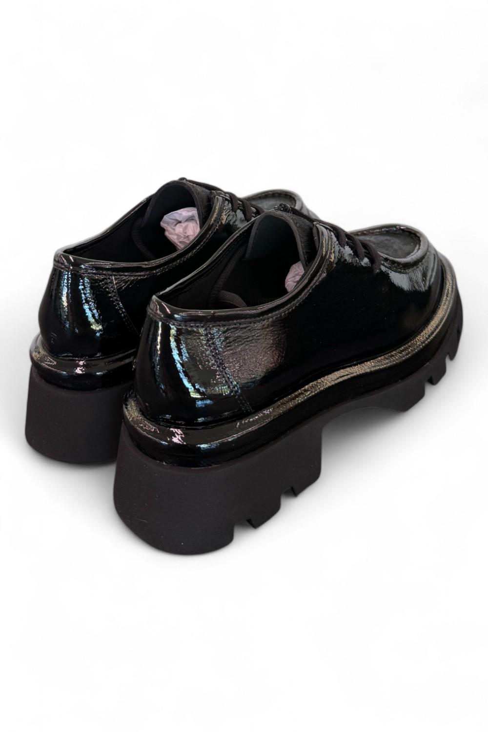 Scarpa allacciata ingegnere naplak nero Bruno Premi 