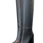 Stivale tubo nappa nera T90 Bianca Di<BR/> 