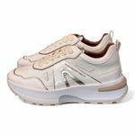 Sneaker donna Liverpool white gold Alexander Smith<BR/> 