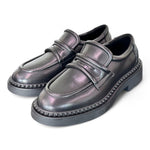 Mocassino Ash Miracle pelle nera<BR/> 