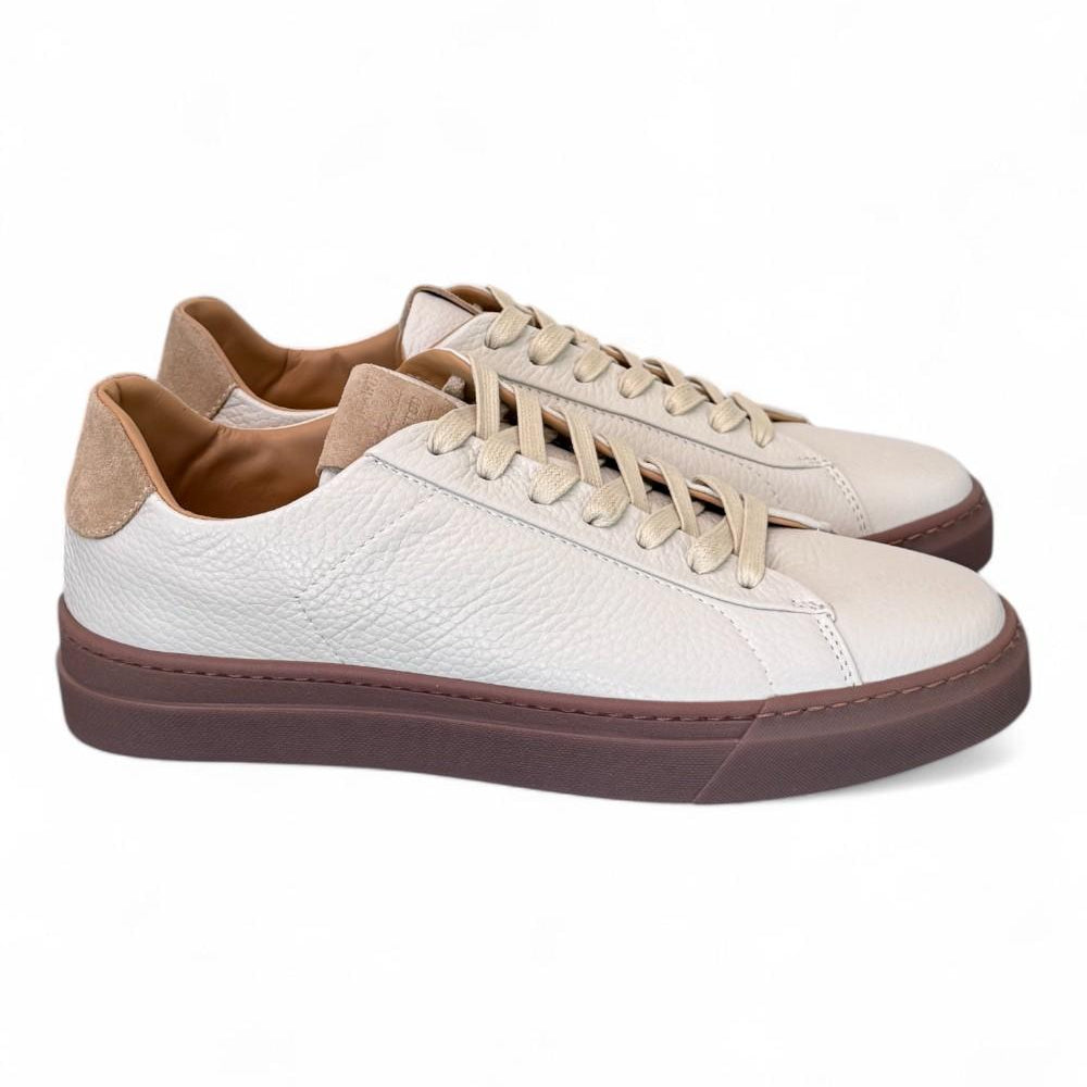 Sneaker uomo nappa panna Olimpia Stokton 