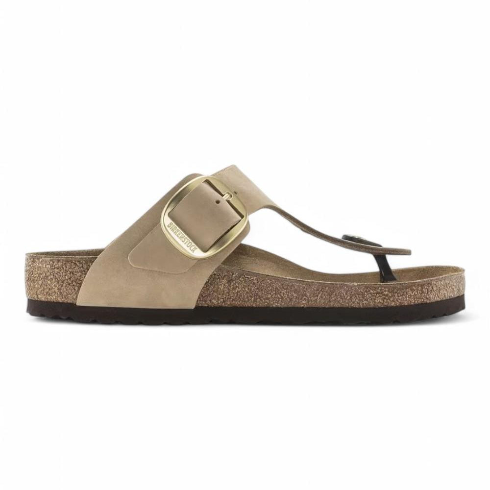 Ciabatta Gizeh Big Buckle nabuk sandcastle Birkenstock 1023966 