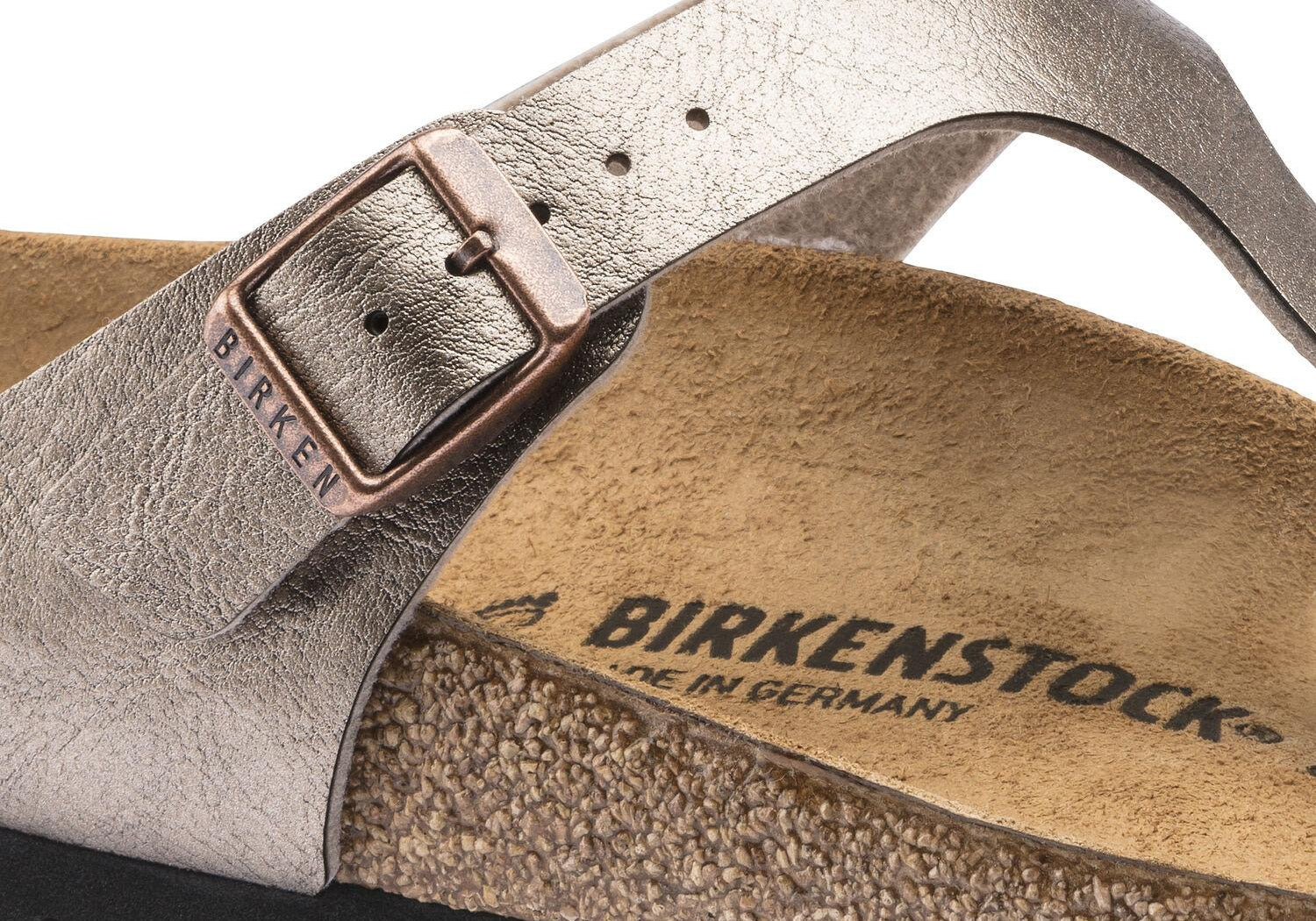 Ciabatta infradito Gizeh bronzo birko flor Birkenstock 