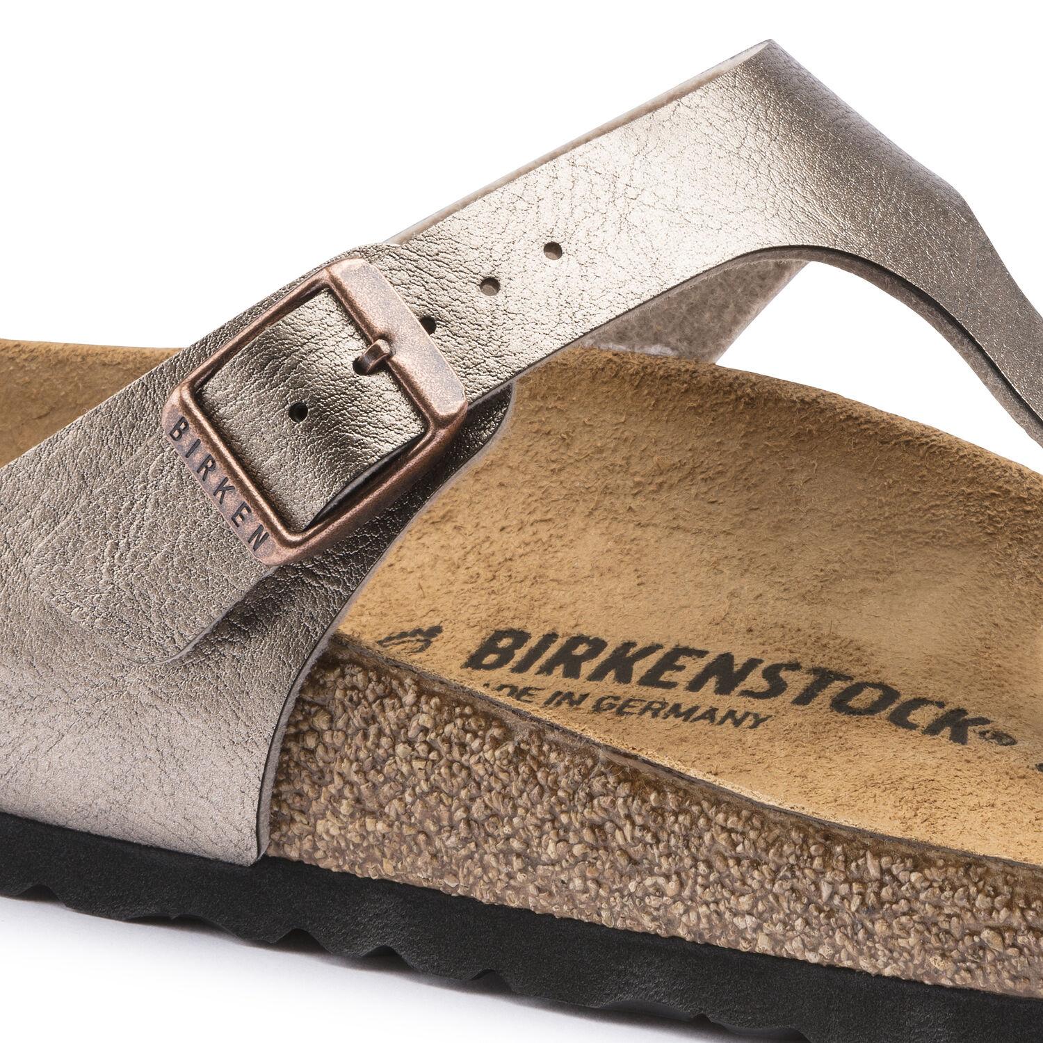 Ciabatta infradito Gizeh bronzo birko flor Birkenstock 