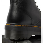 Anfibio platform Jadon III in pelle Pisa nero 