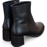 Stivaletto nappa nera T50 grosso Bianca Di<BR/> 
