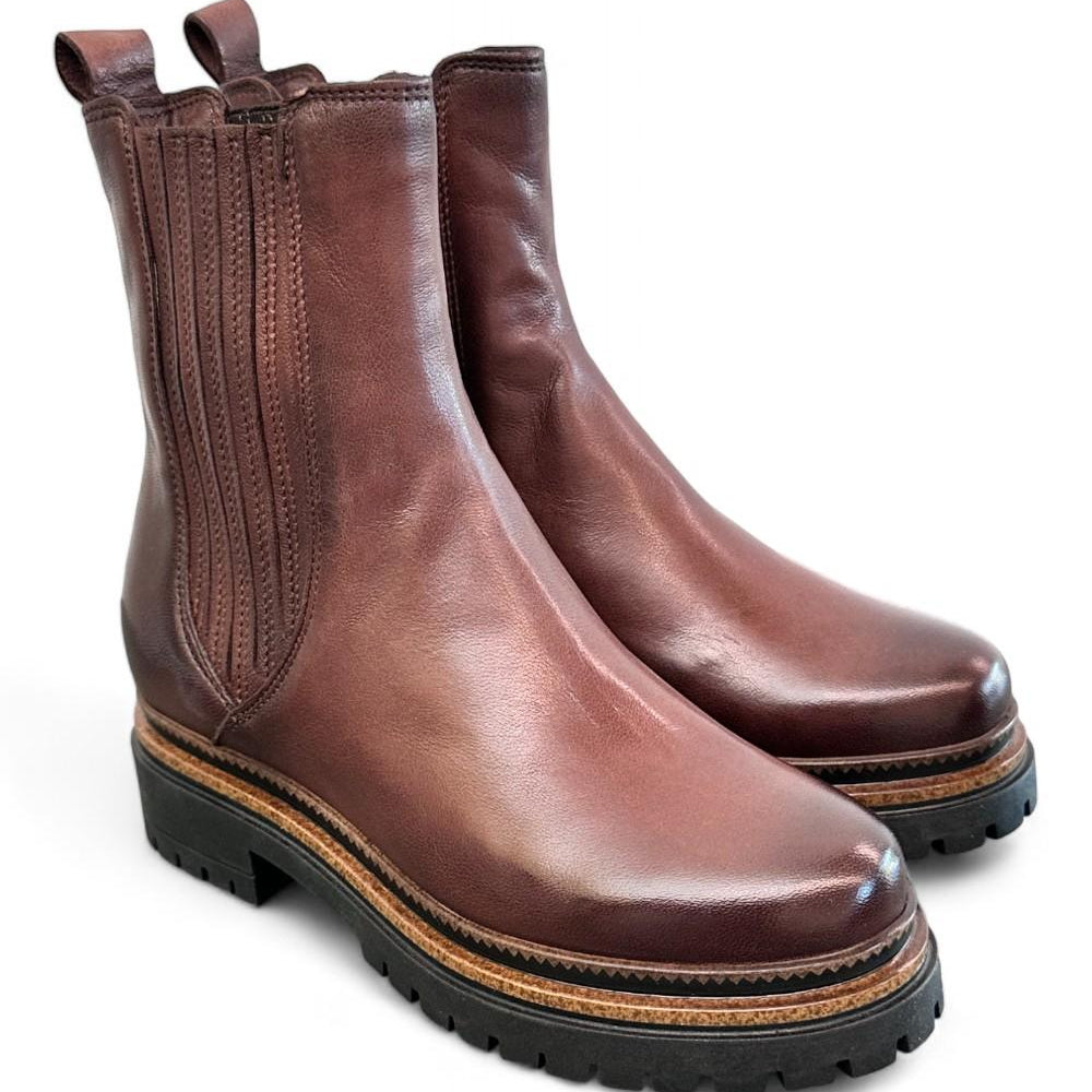 Stivaletto beatles pelle cuoio Mjus<BR/> 
