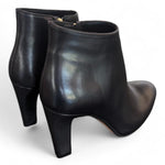 Stivaletto zip T80 pelle nera Elisa Lanci<BR/> 