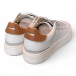 Sneaker pelle bianca cuoio XL Crime London 