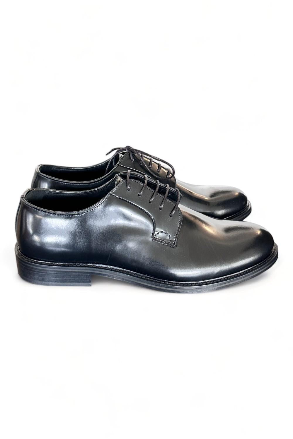 Scarpa uomo derby liscio spazzolato Franco Fedele 