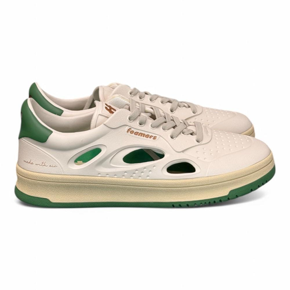 Sneaker Foamers Eva bianco verde <BR/> 