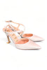 Slingback pelle burro tacco 90 Matteo Pitti