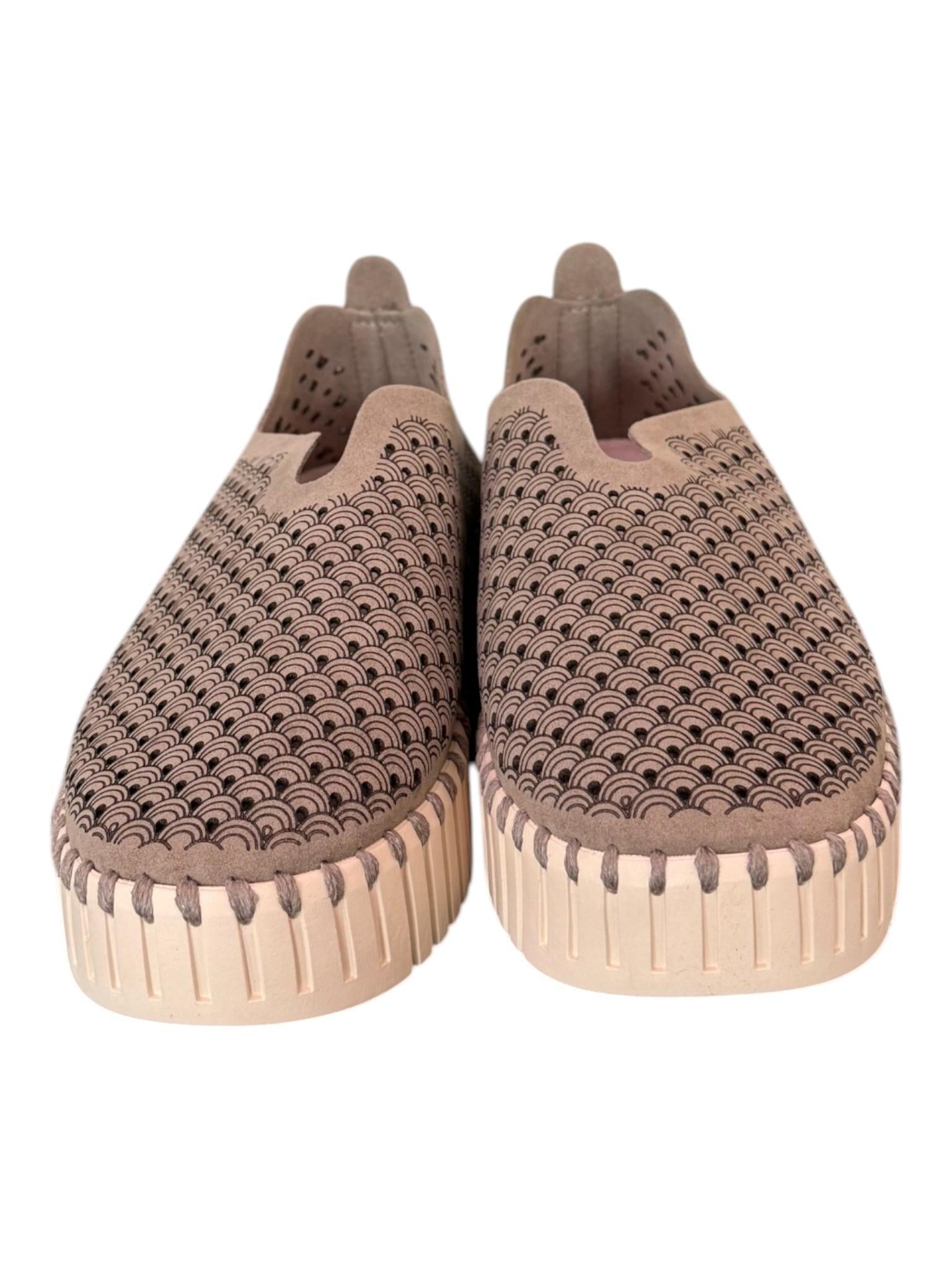 Scarpa traforata platform fango Ilse Jacobsen<BR/> 
