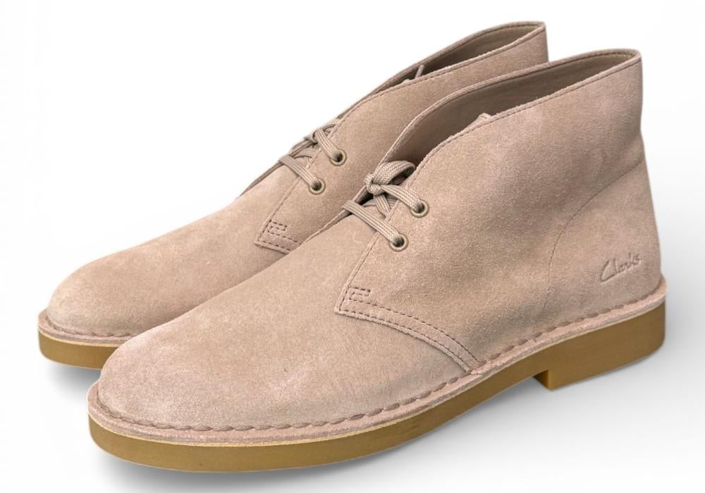 Scarpa uomo Desert Boot Evo beige Clarks<BR/> 